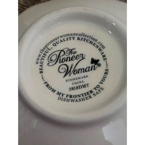 Pioneer Woman Rose Shadow Spoon Rest NWOT - Picture 4 of 5
